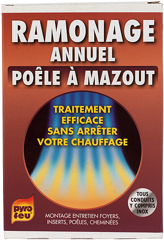 Ramonage annuel poêle à mazout - PYROFEU